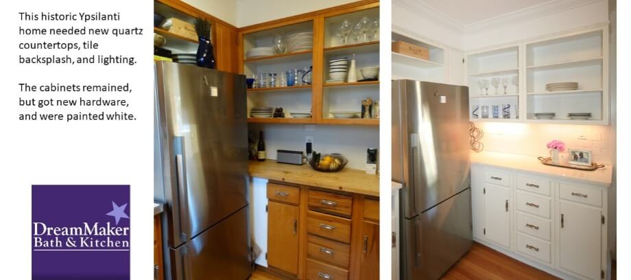 Can I replace my countertops and keep my existing cabinets?